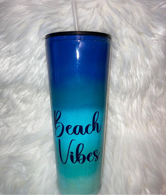 Beach Vibes Bermuda Tumbler - RTS