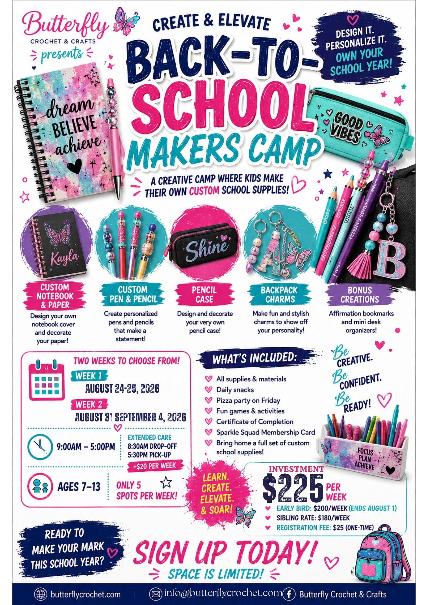 Create & Elevate Summer Camp ‘26