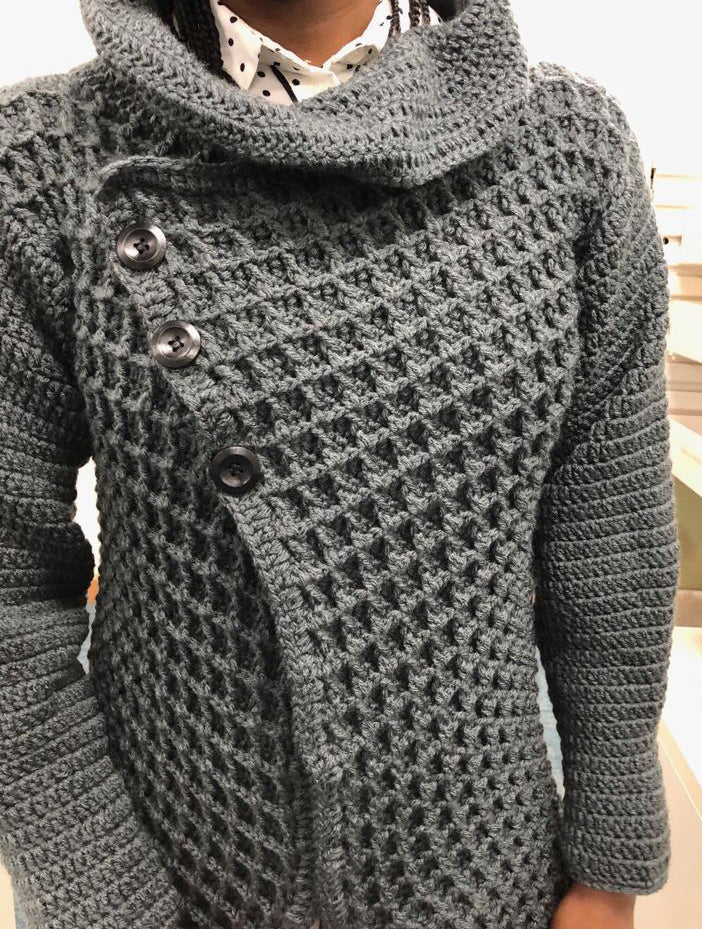 Waffle Stitch Sweater ~Adult ~ MTO