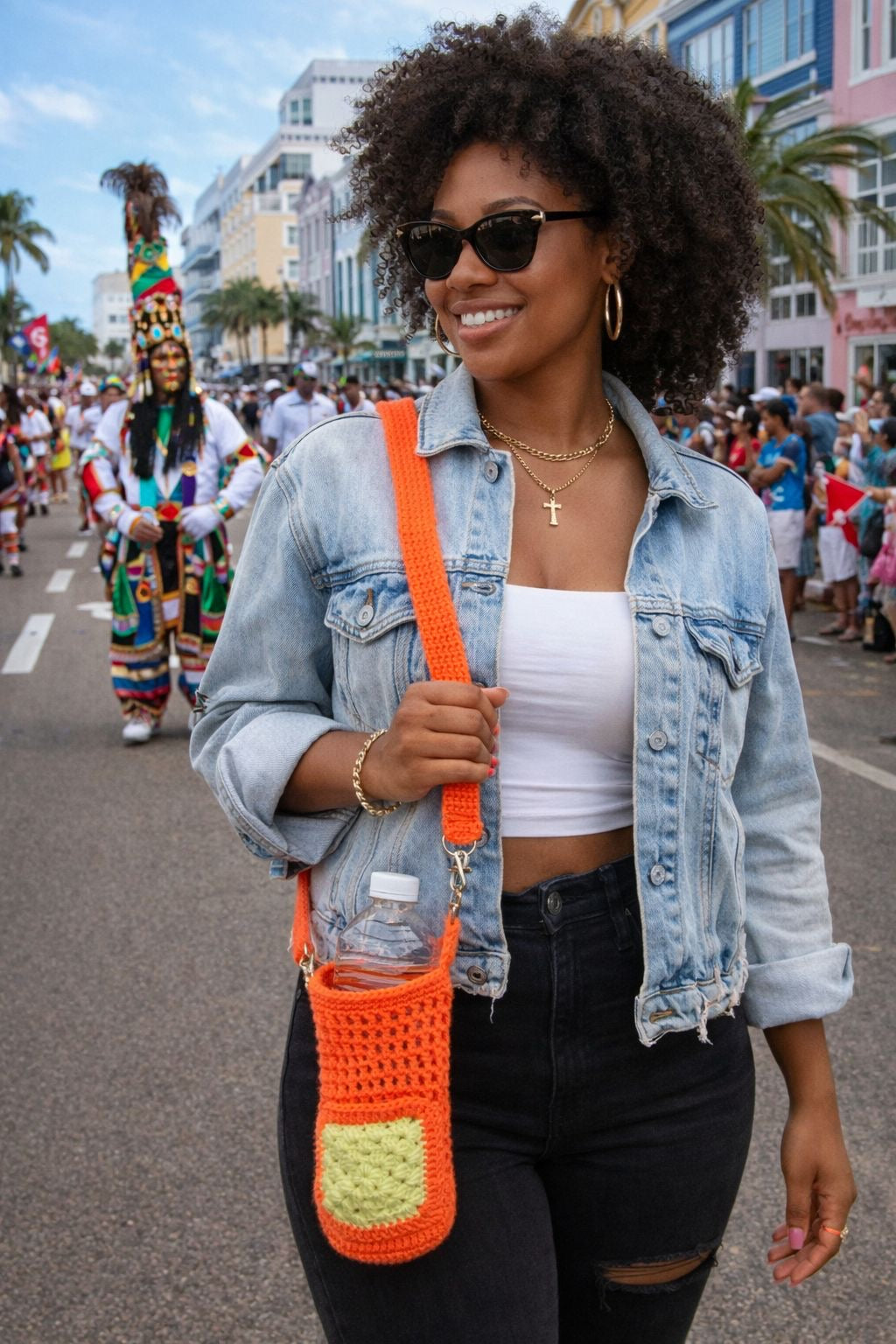 Mesh Water Bottle Holder - MTO