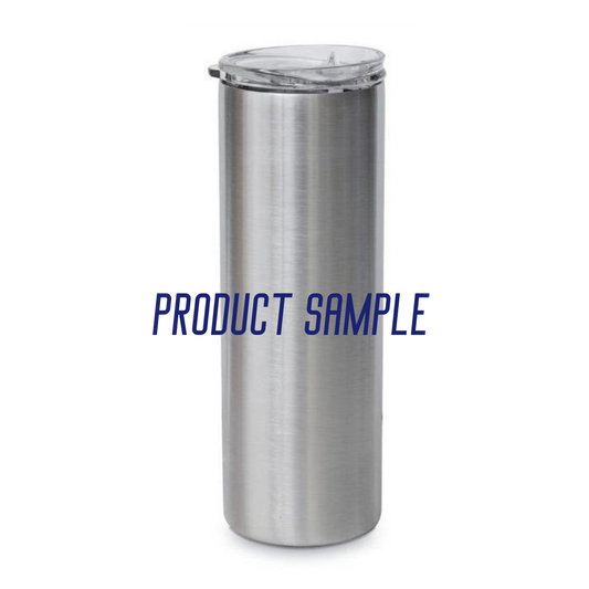 20oz Skinny Stainless Steel Tumbler - Made to Order
