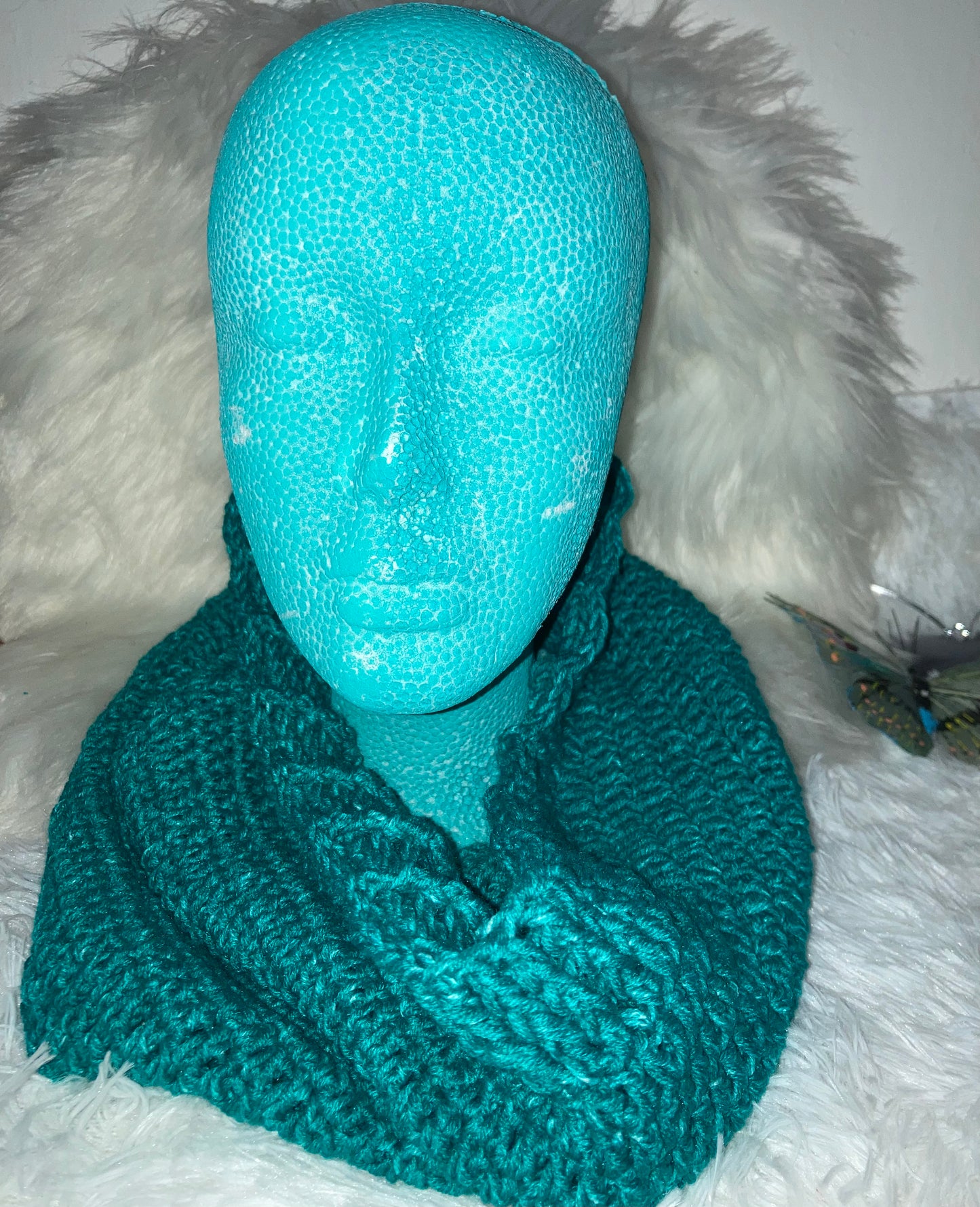 Cowl Neck Hood/Scarf ~ MTO