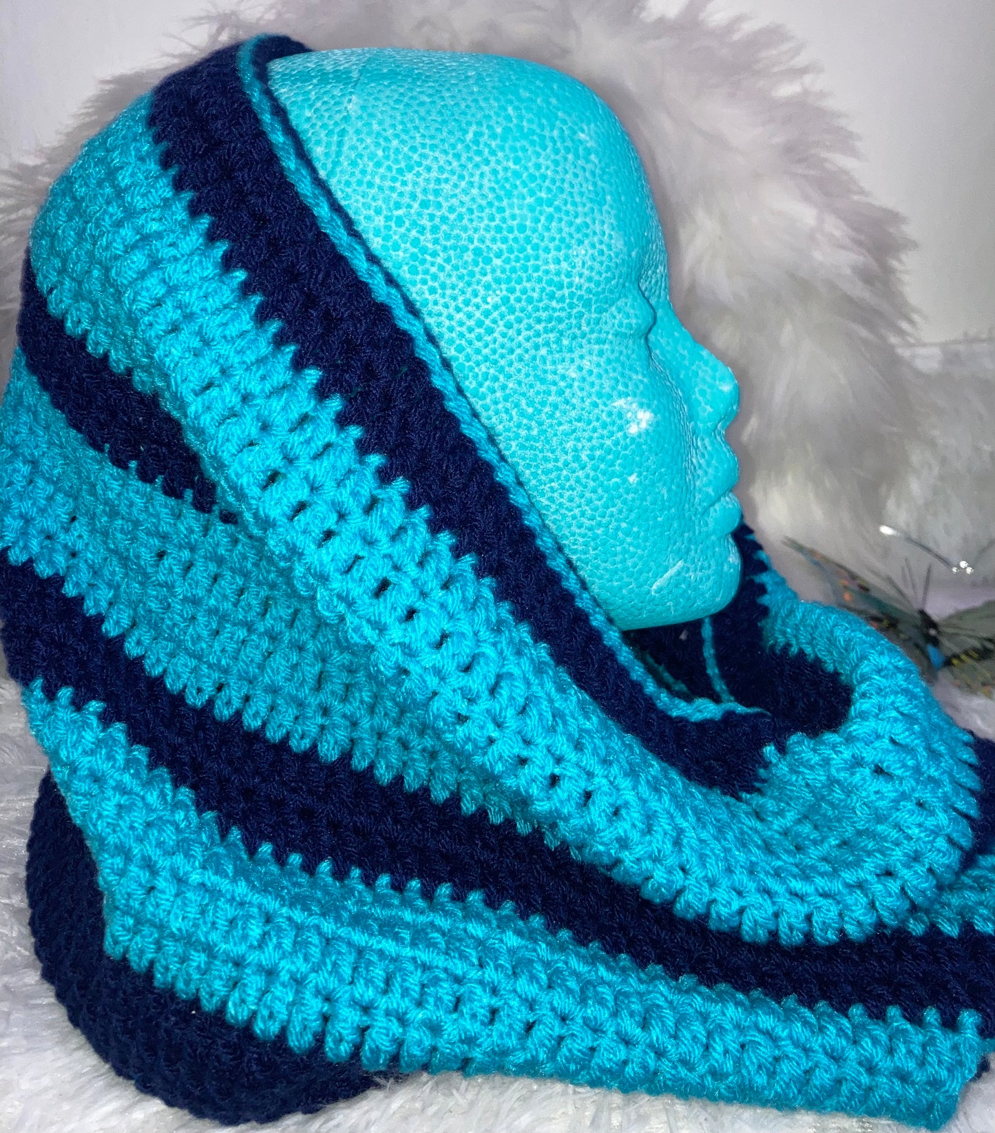 Cowl Neck Hood/Scarf ~ MTO