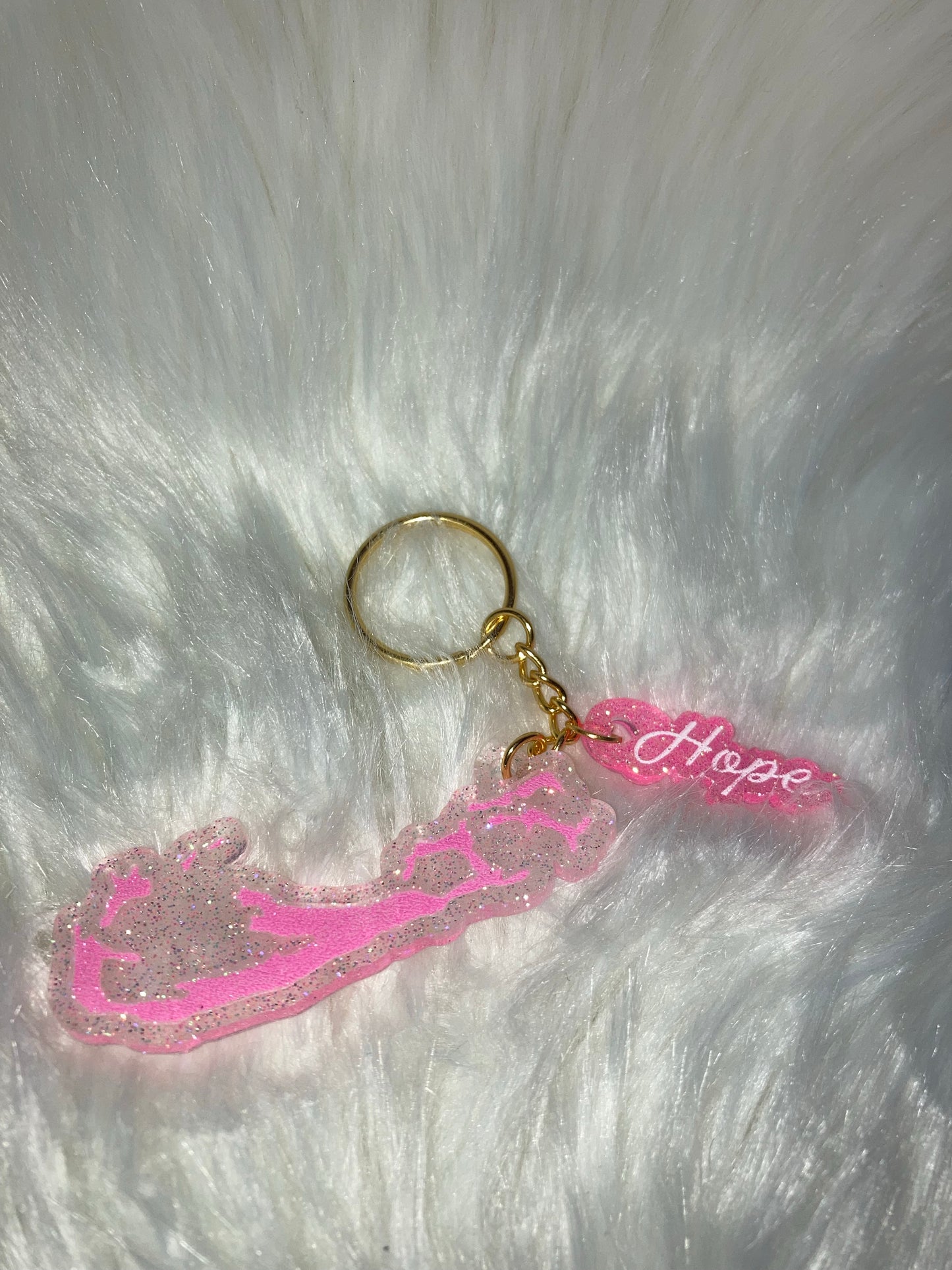 Bermuda Island Map Keychains