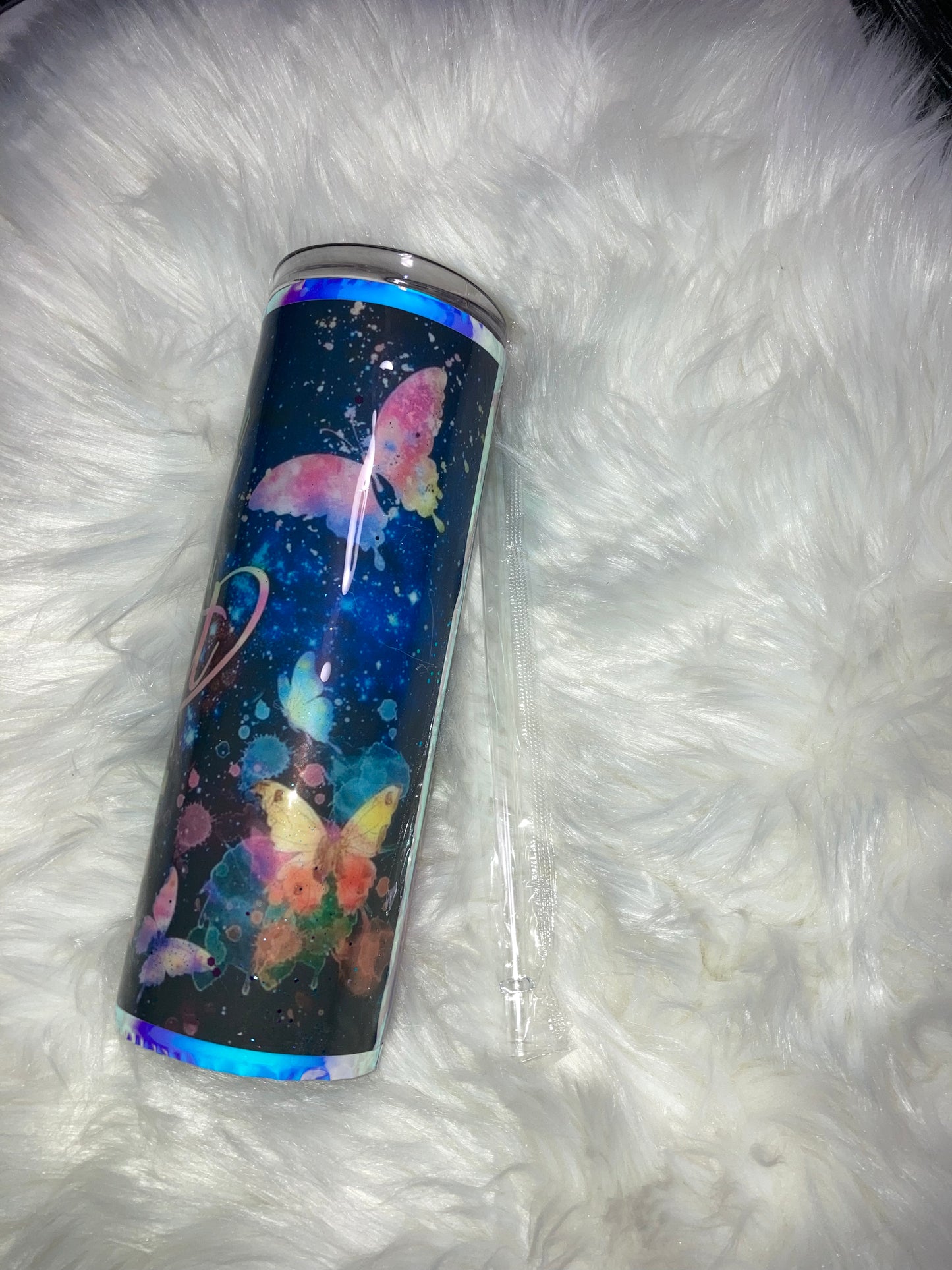 20oz Skinny Stainless Steel Tumbler - Made to Order