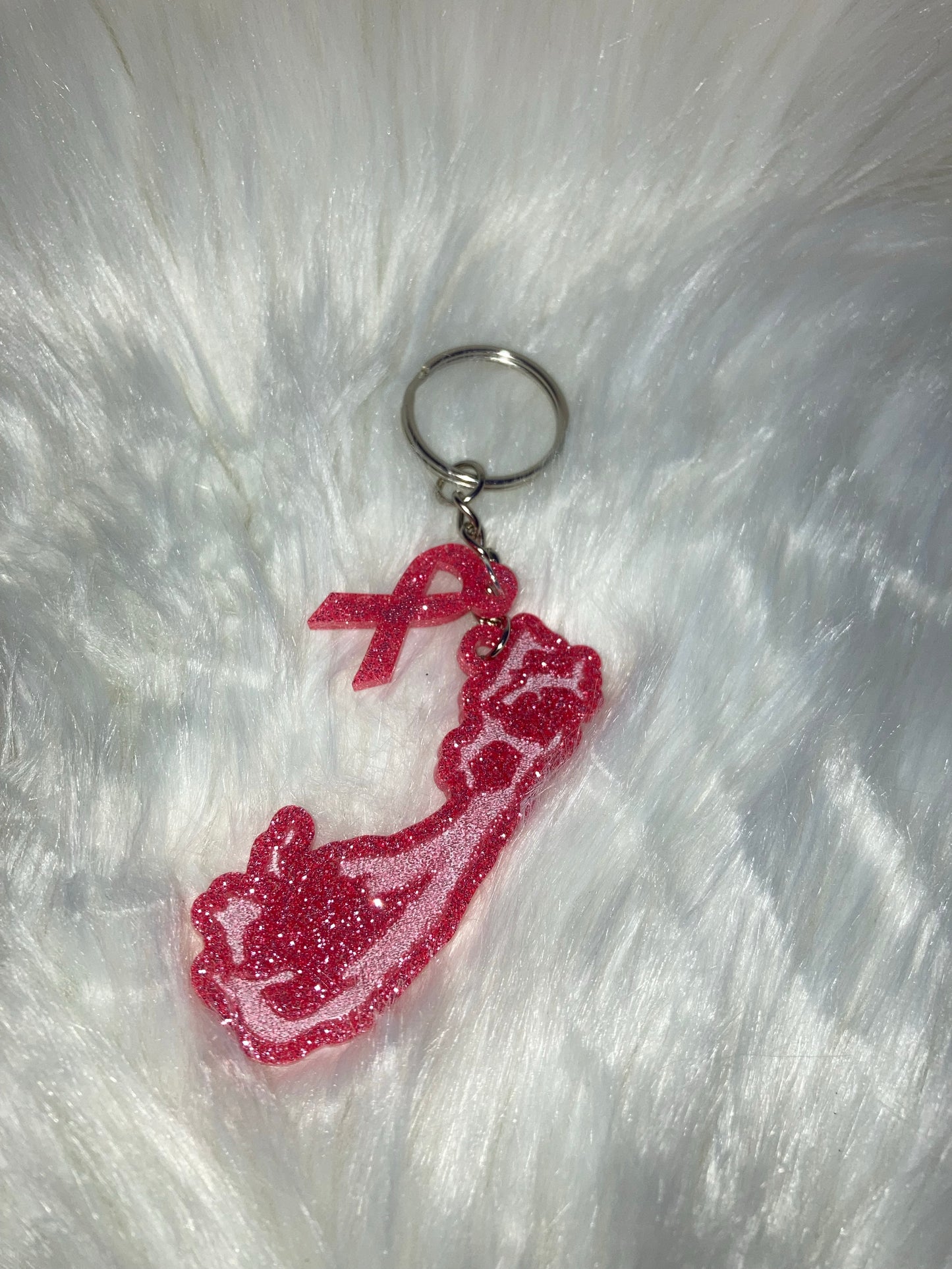 Bermuda Island Map Keychains