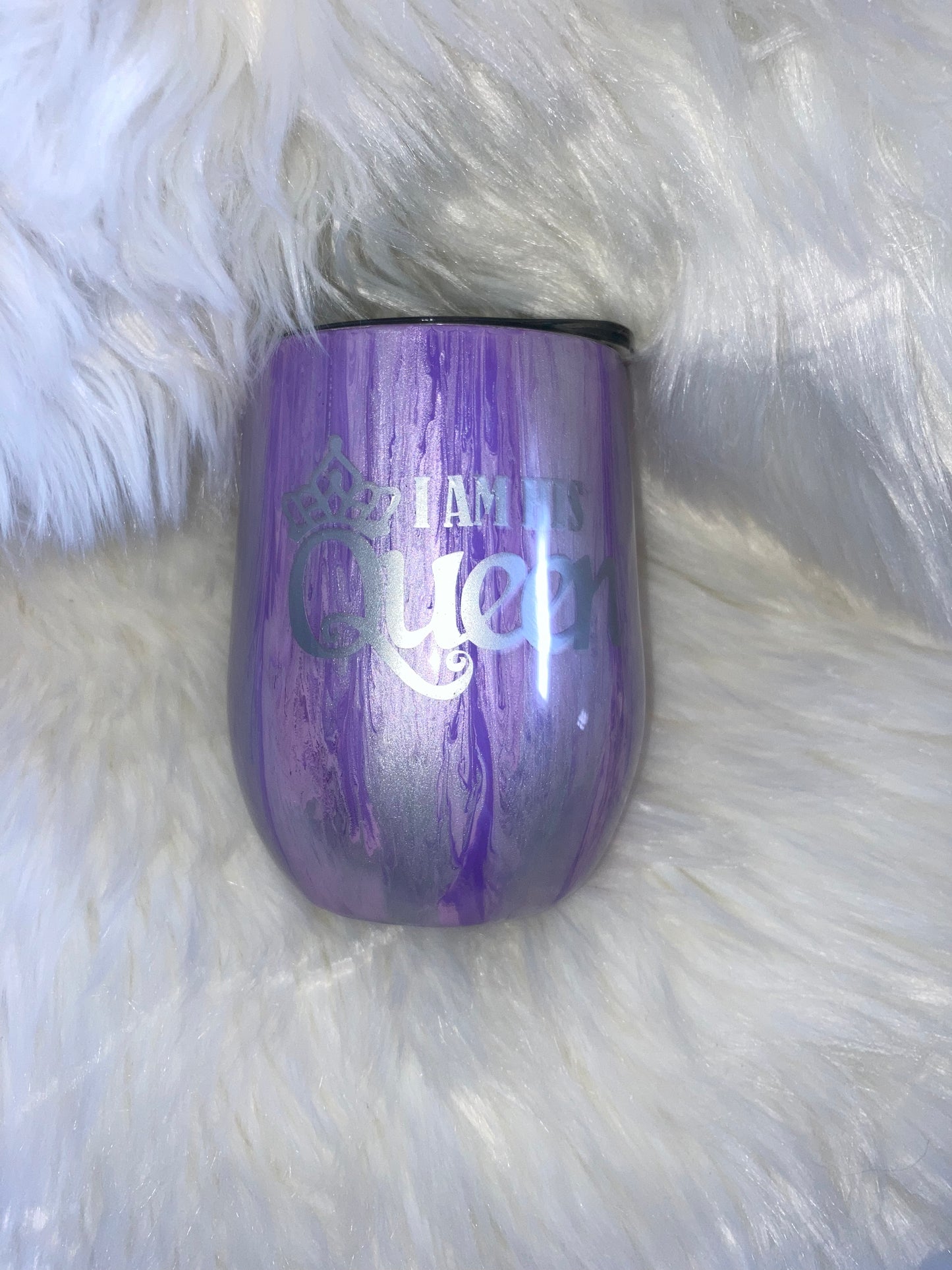 12oz Stainless Wine Tumbler - Made to Order