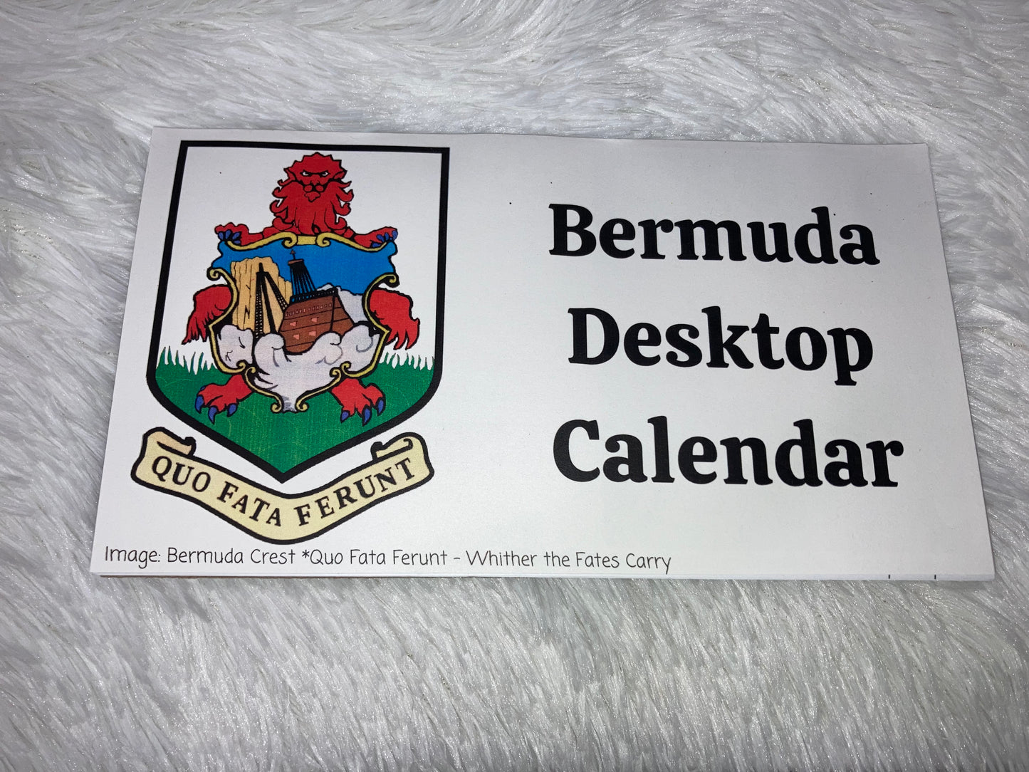 Bermuda Desktop Calendar