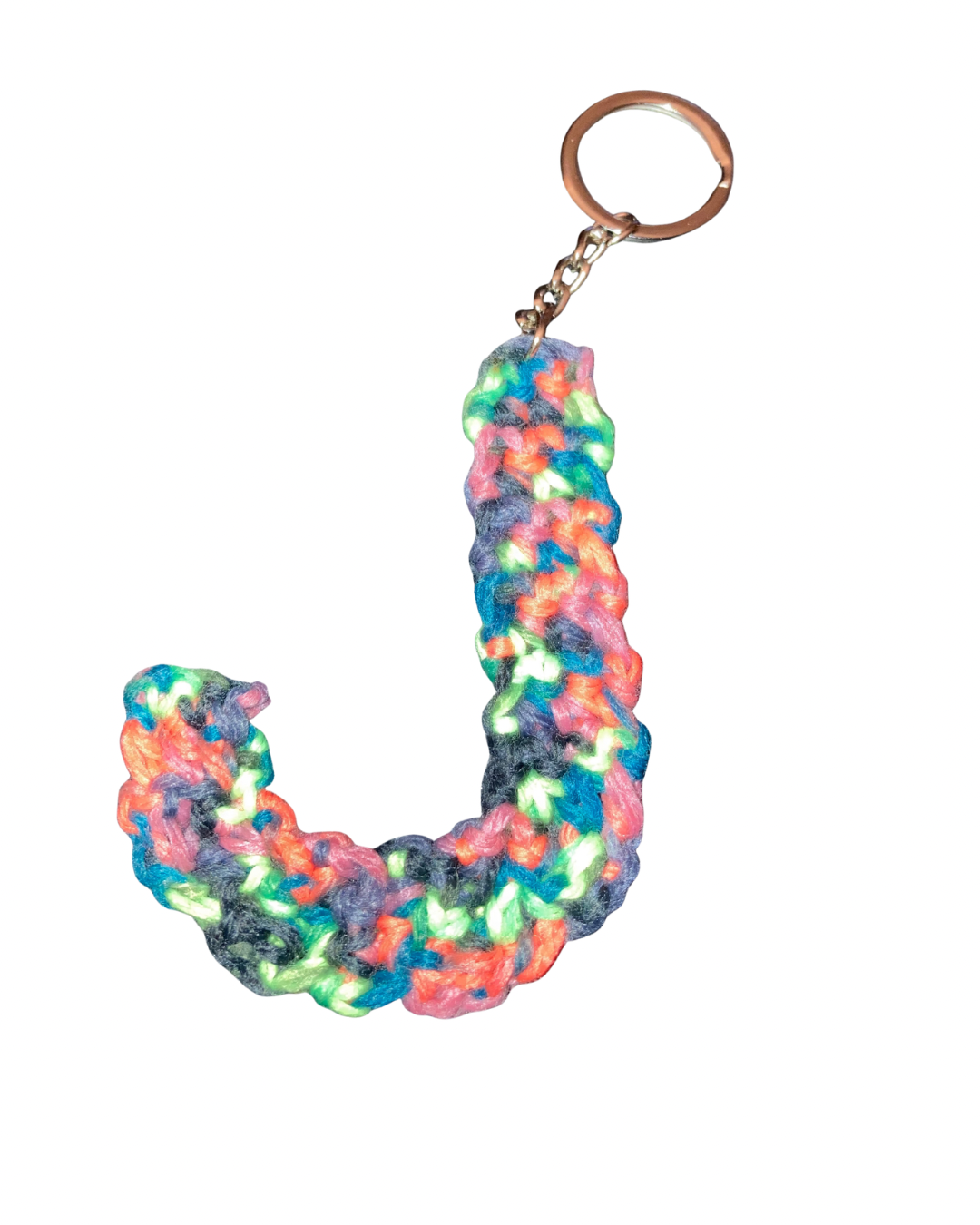 Stitched Alphabet Keychain/ Charm ~ RTS