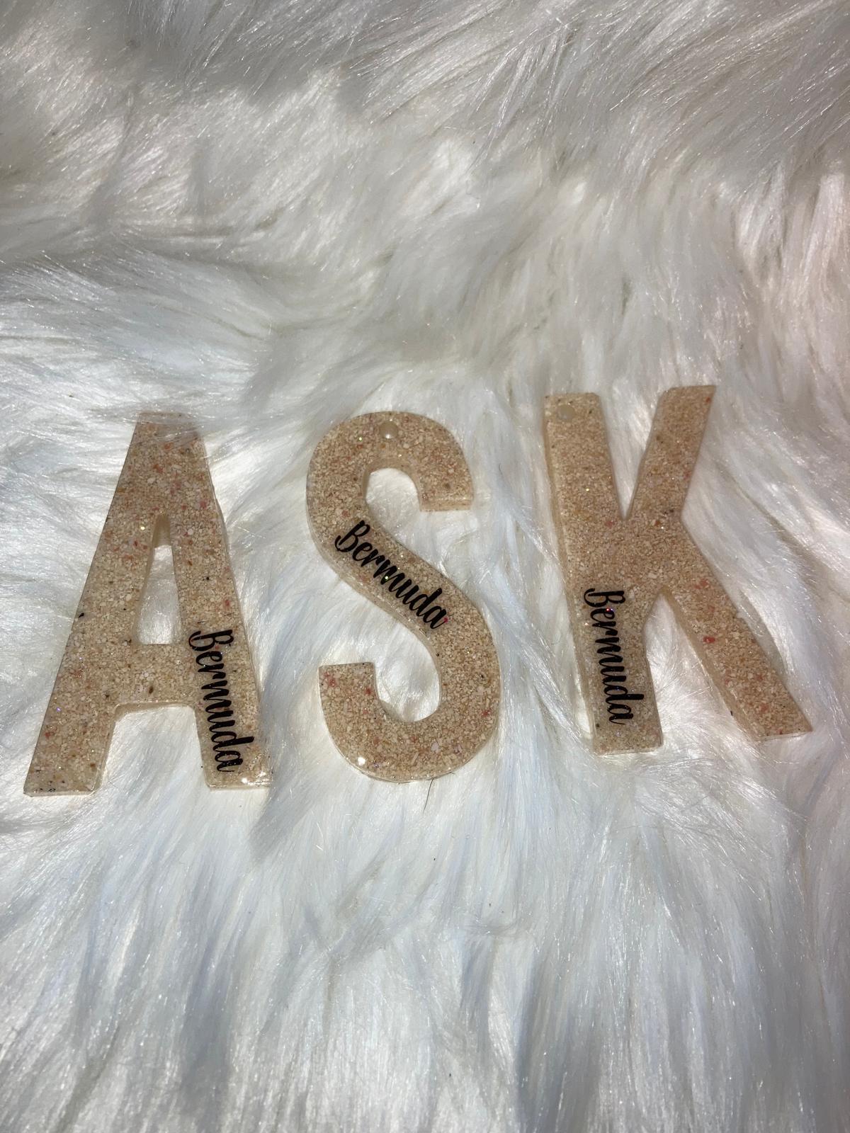 Alphabet Keychains