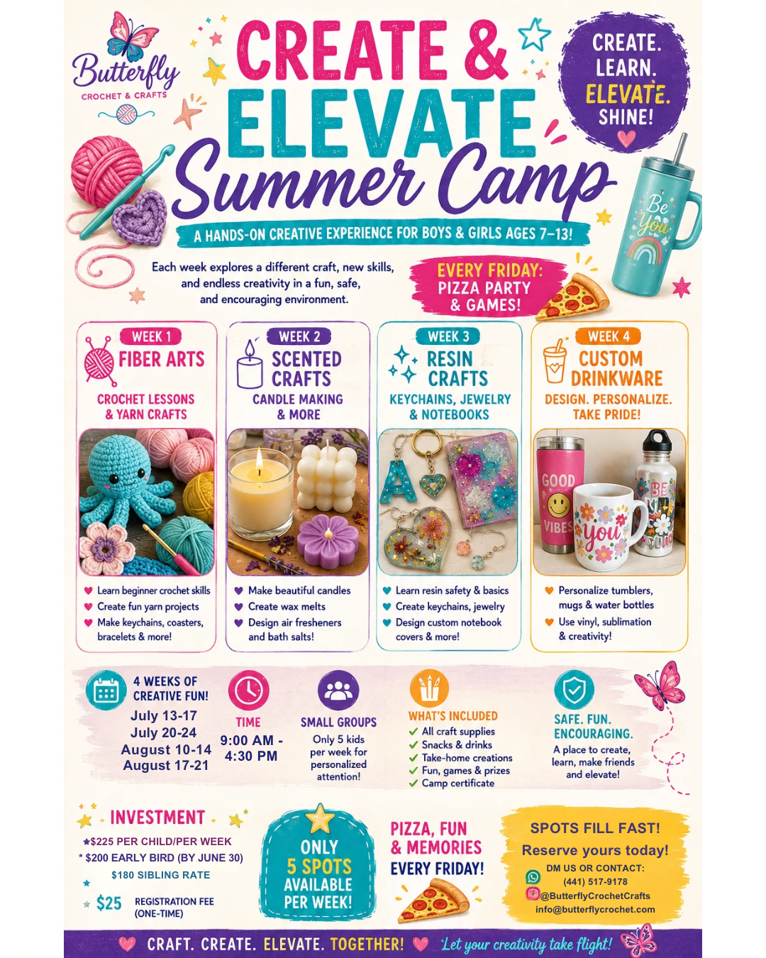 Create & Elevate Summer Camp ‘26