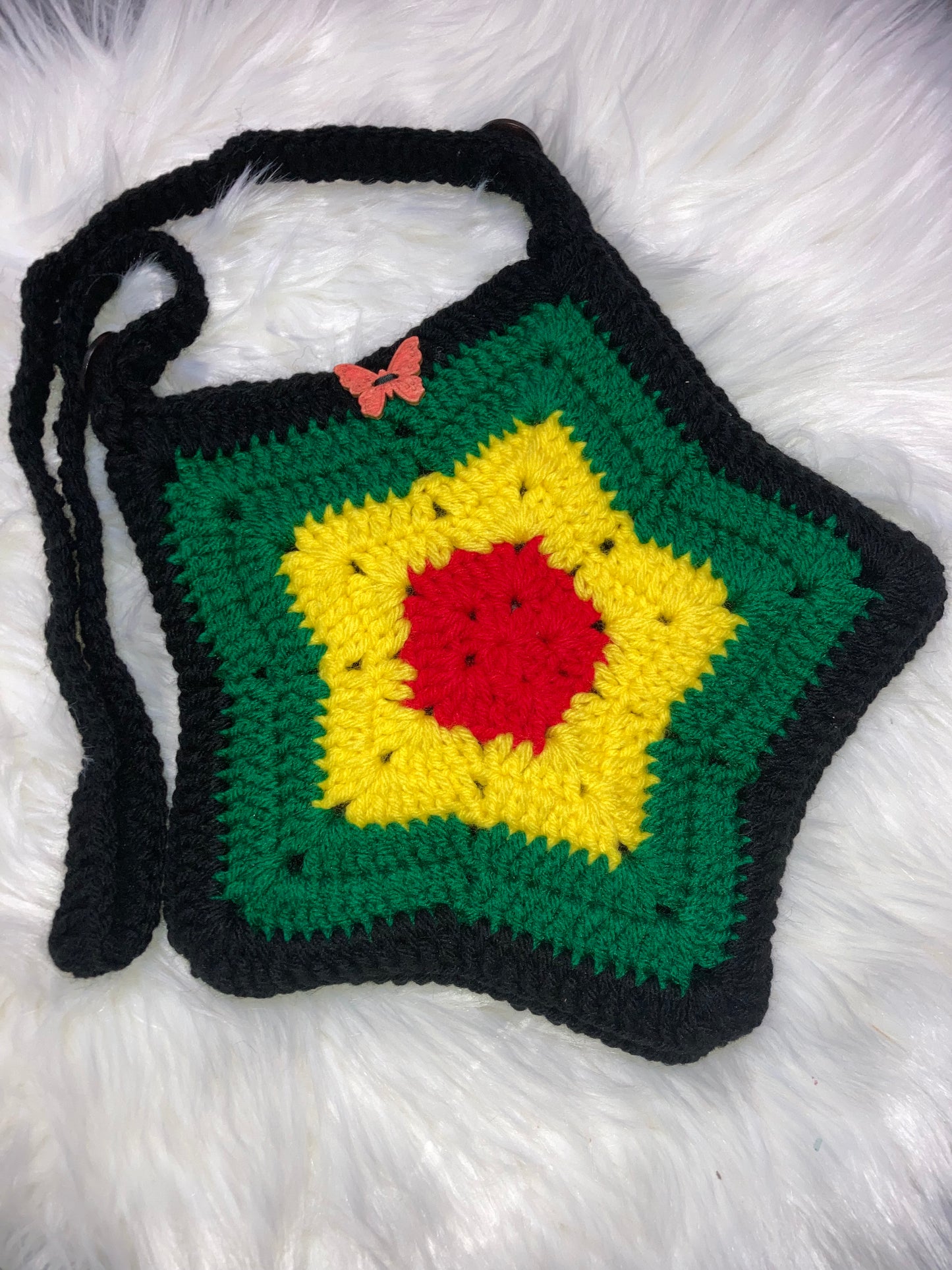 Crochet Star Purse