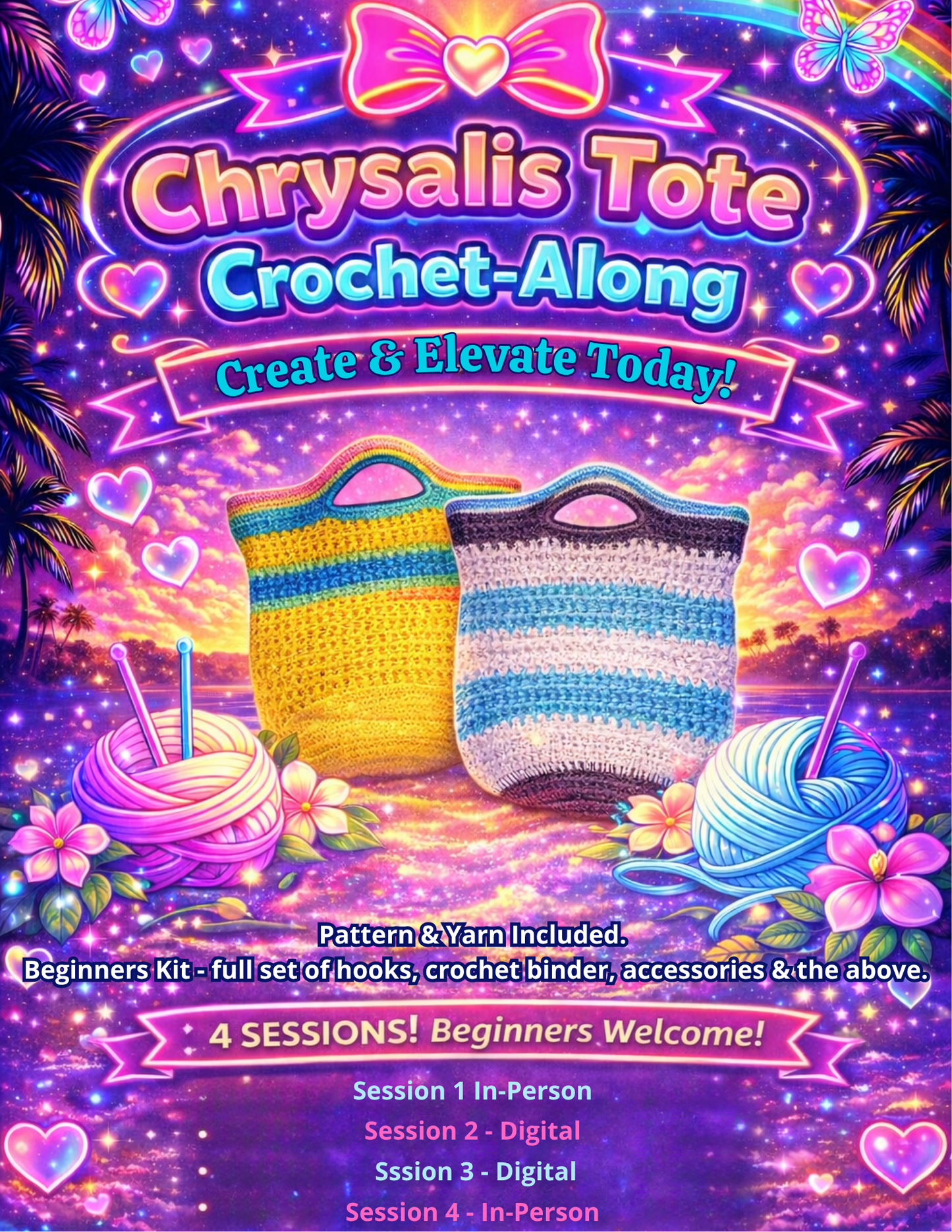 Chrysalis Tote - Crochet-Along (CAL)