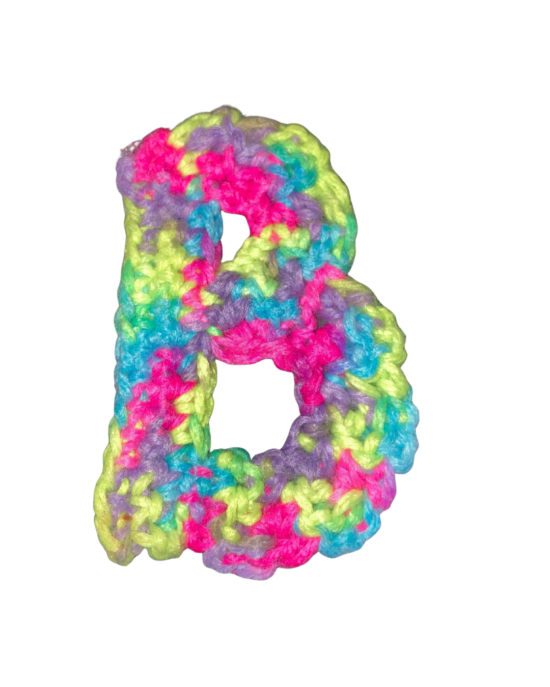 Stitched Alphabet Keychain/ Charm ~ RTS