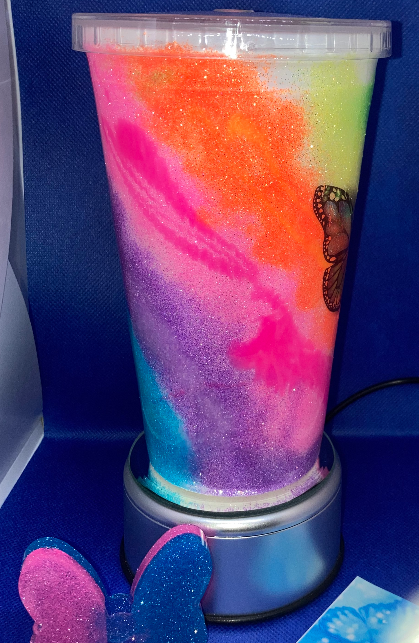 Rainbow Glow Tumbler ~ Made to Order