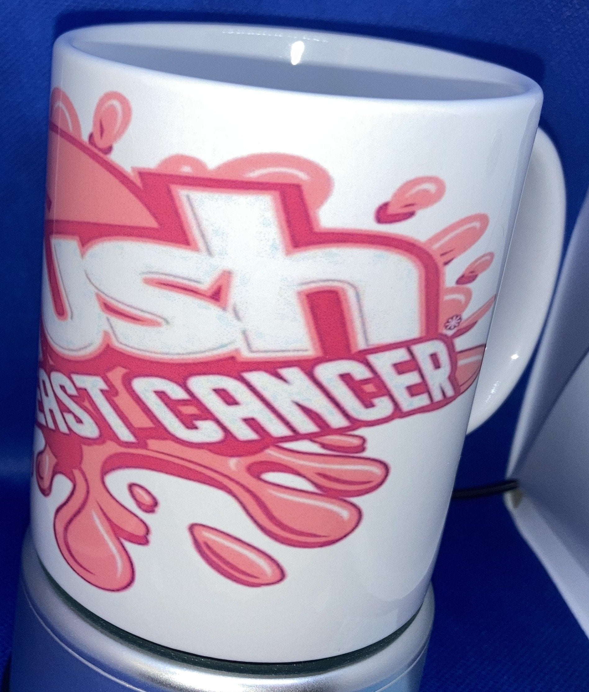 Crush Breast Cancer Mug ~ MTO