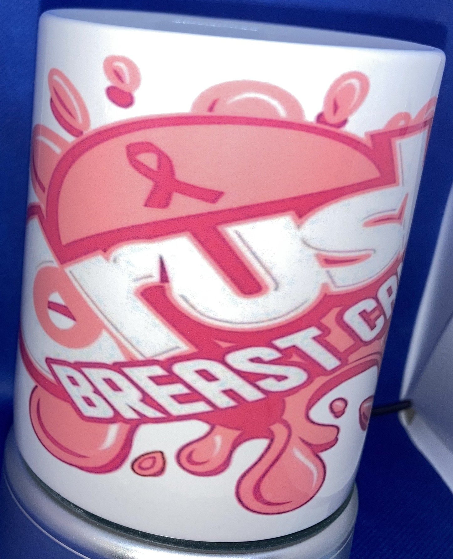 Crush Breast Cancer Mug ~ MTO