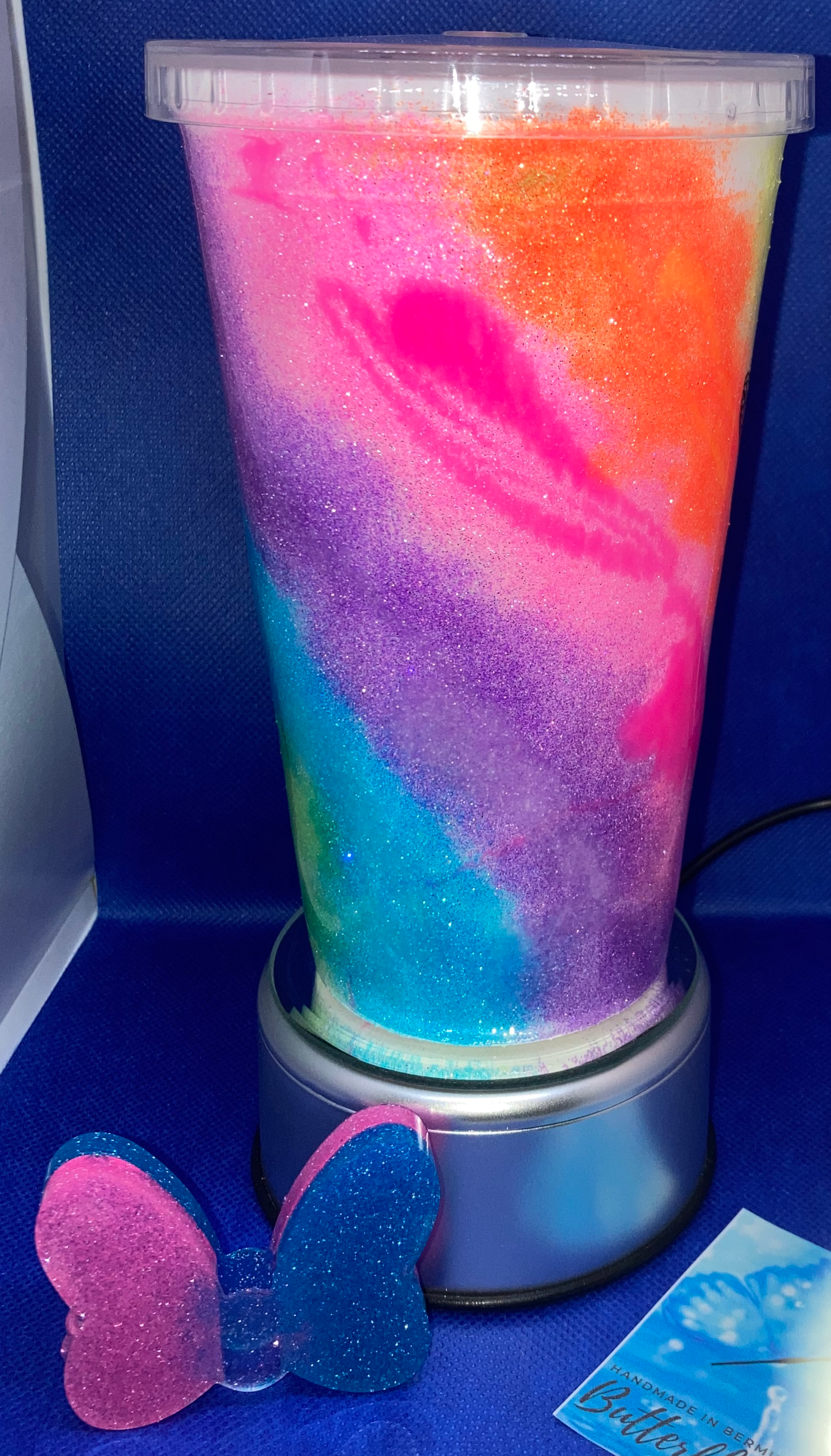 Rainbow Glow Tumbler ~ Made to Order