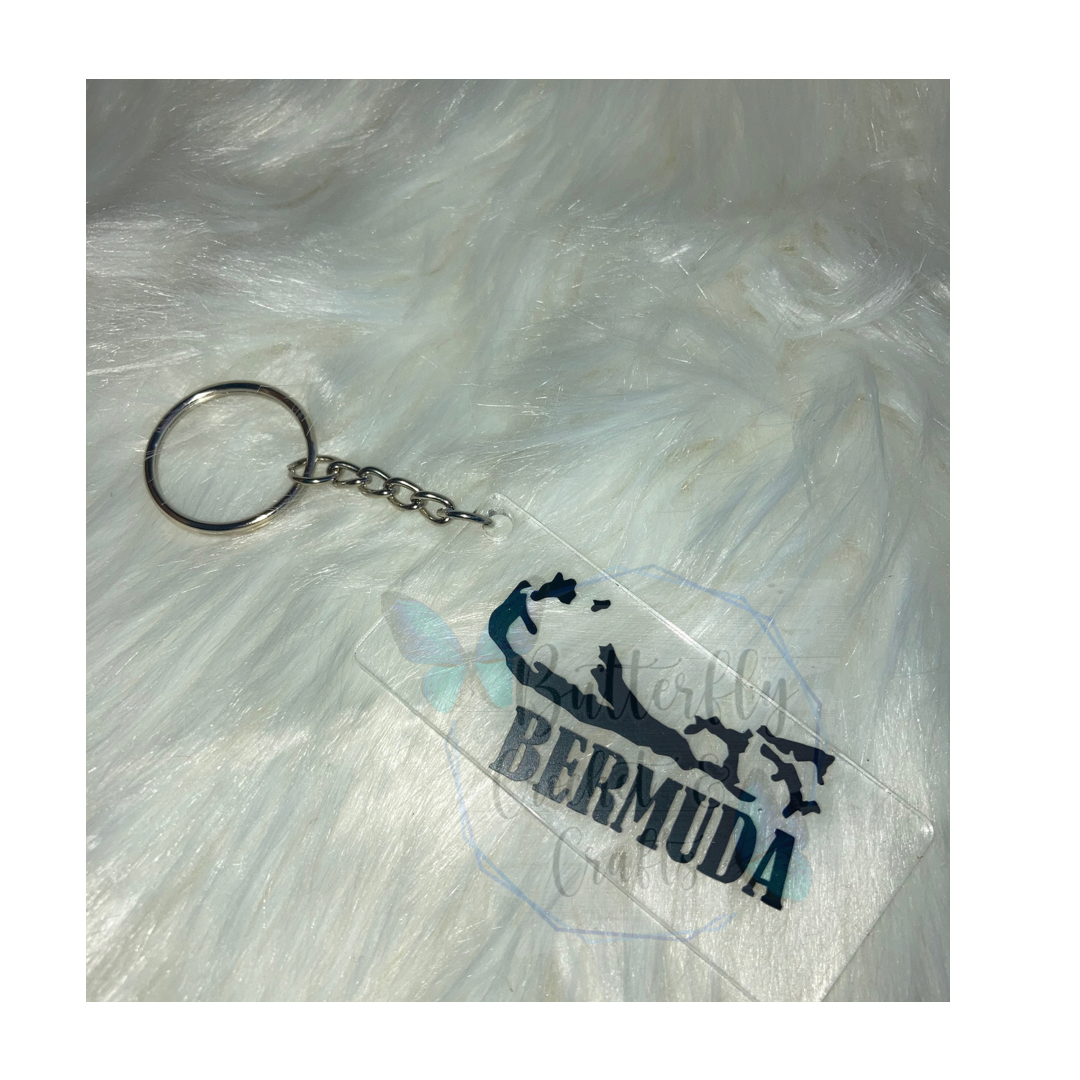 Bermuda/ Bermy Island Keychain