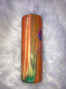 Butterfly Drip Acrylic Tumbler ~ Made to Order