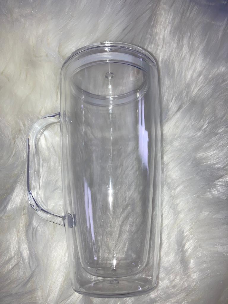 25oz Acrylic Tumbler w/ Handle