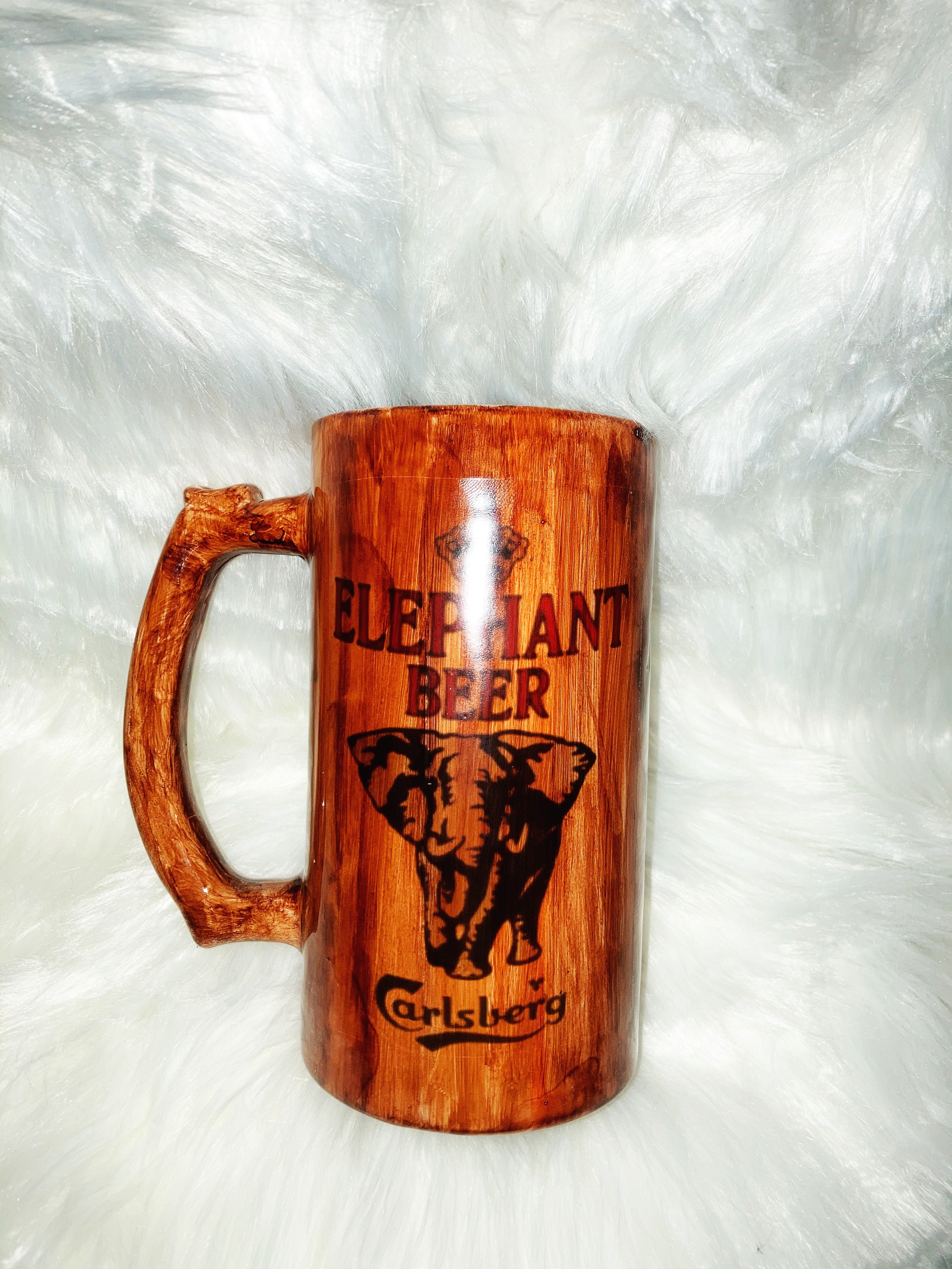 Elephant Beer Mug ~ Made to Order