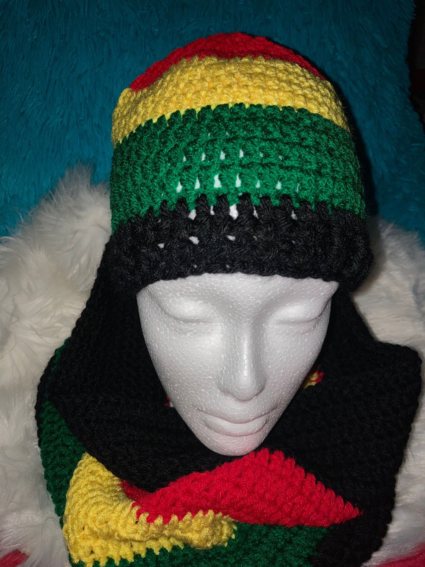 Beenie & Cowl Hood Set