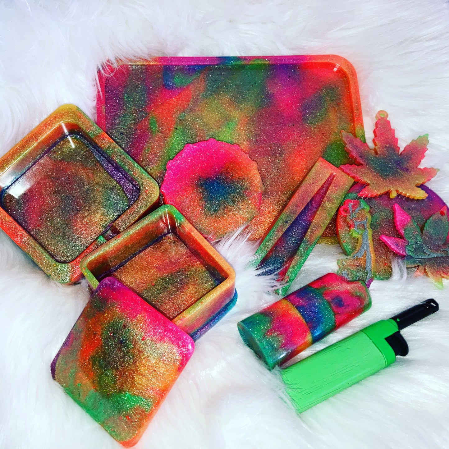 Neon Smoke Set ~ Ready to Ship