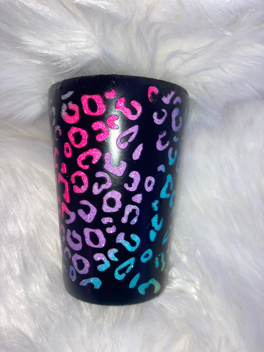 12oz Rainbow Animal Print ~ Made to Order