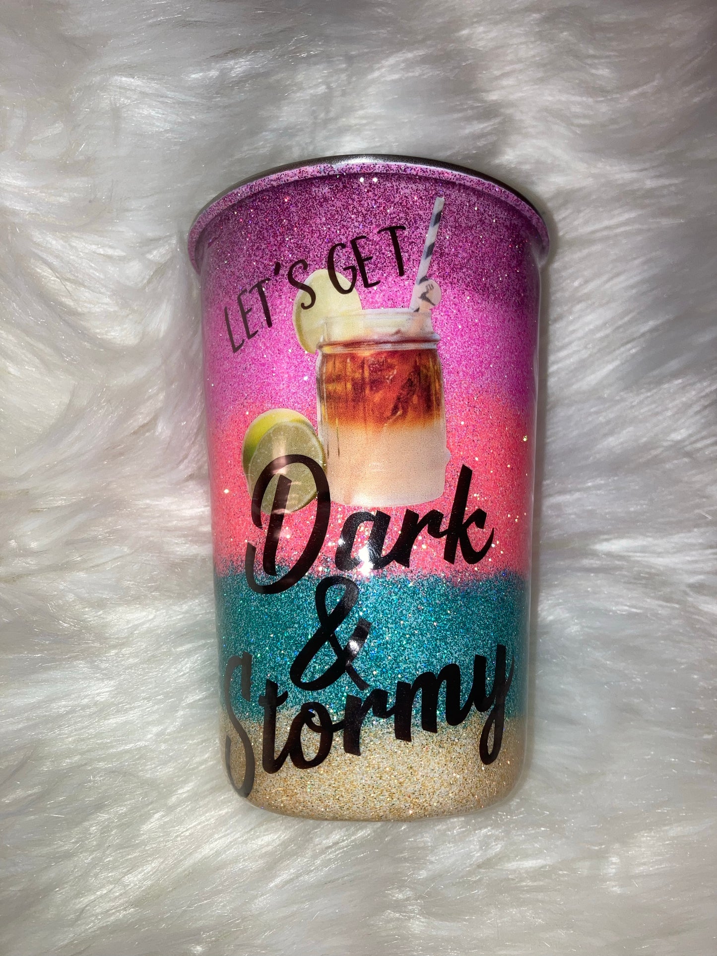 Dark n Stormy Pint Tumbler ~ RTS