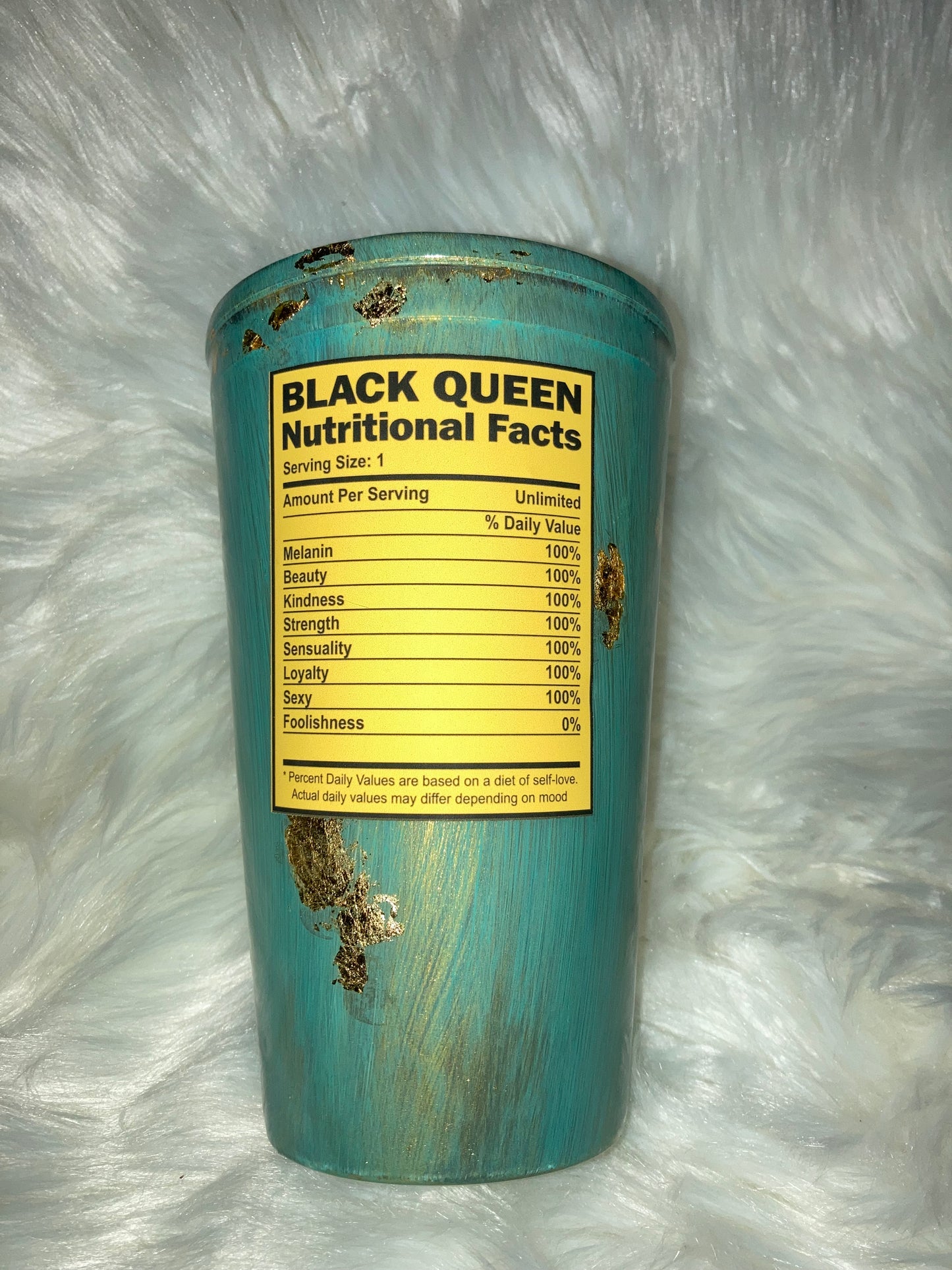 Rated Melanin Acrylic Tumbler ~ Made to Order