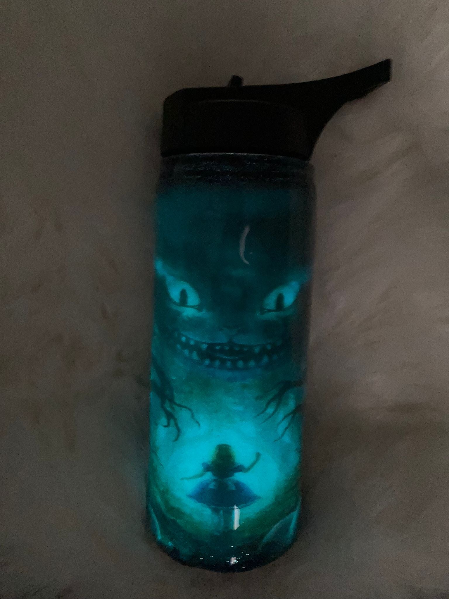 Wonderland Glow 18oz Water Bottle ~ Ready to Ship
