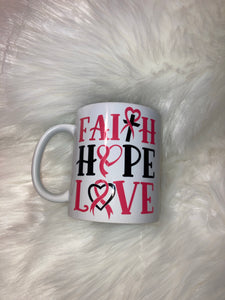 Faith Hope Love Mug
