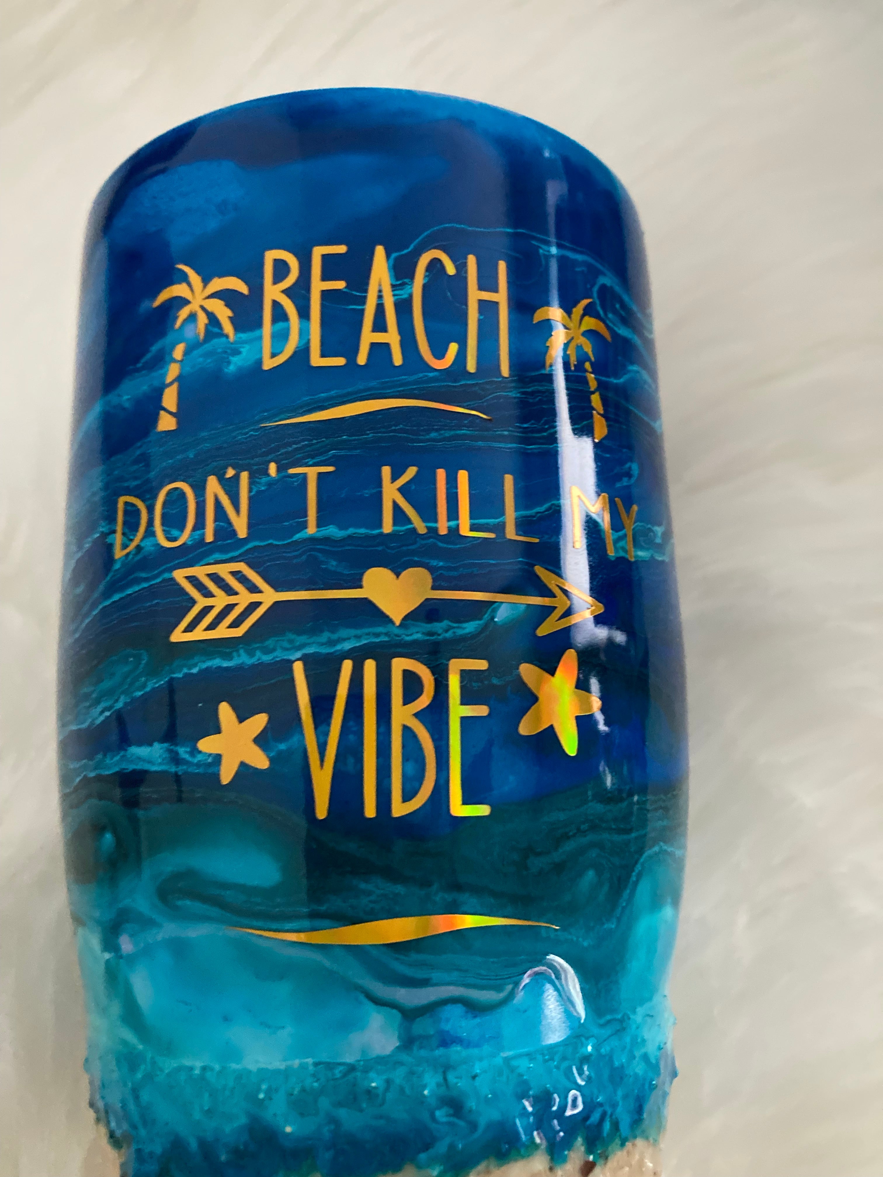 Beach Vibes Tumbler - MTO
