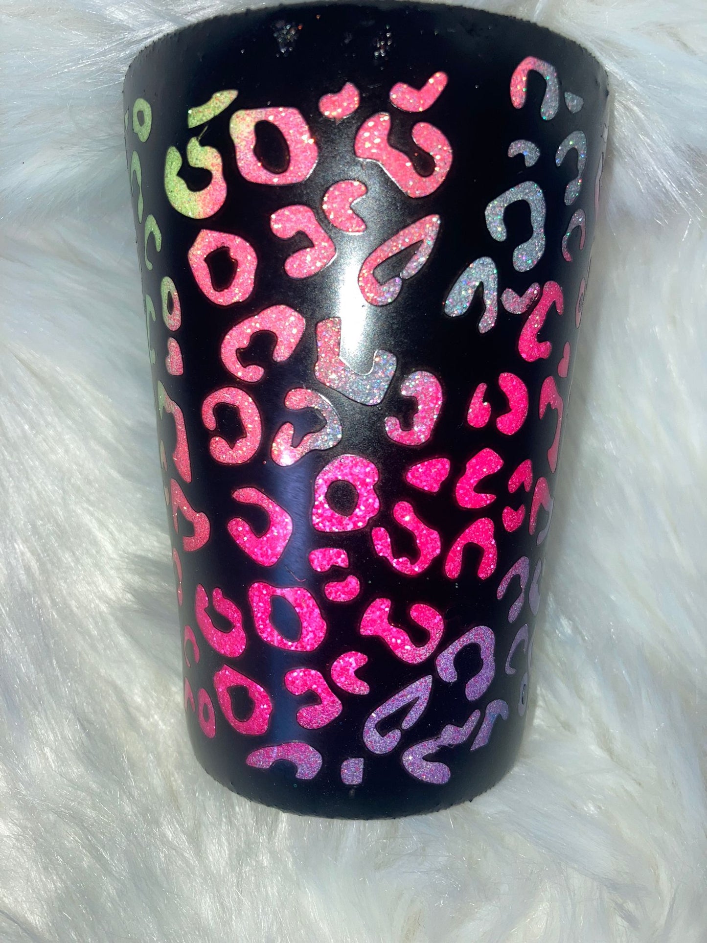 12oz Rainbow Animal Print ~ Made to Order