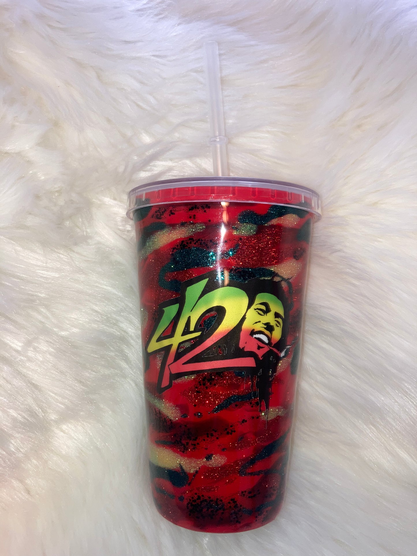 Reggae Sparkle Tumbler