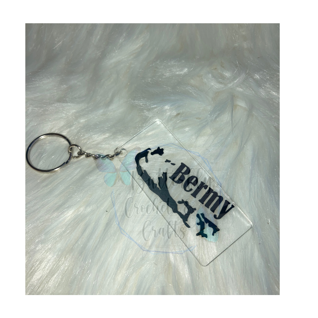 Bermuda/ Bermy Island Keychain