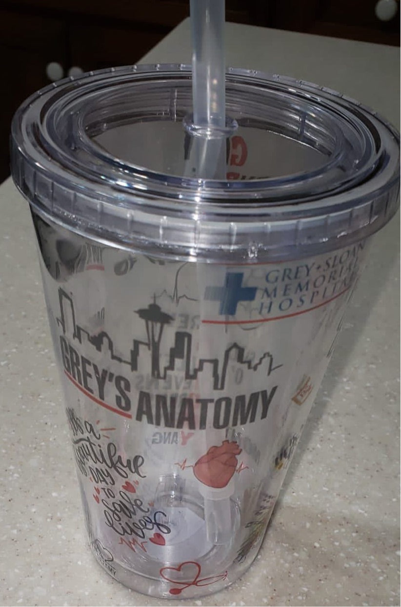 Greys Acrylic Tumbler