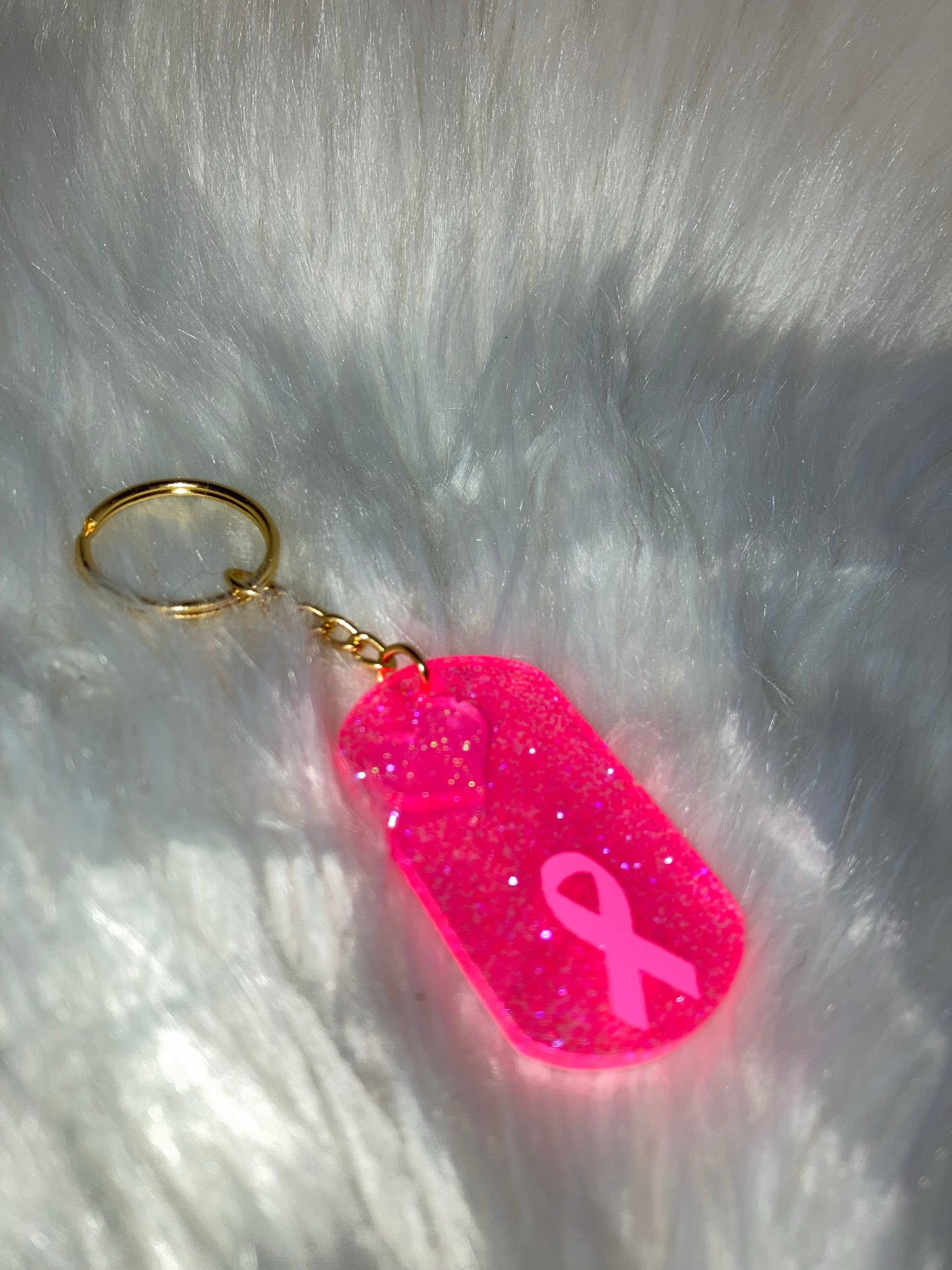 BC Awareness Keychain