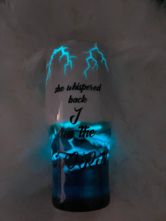 I Am The Storm Tumbler ~ Made to Order