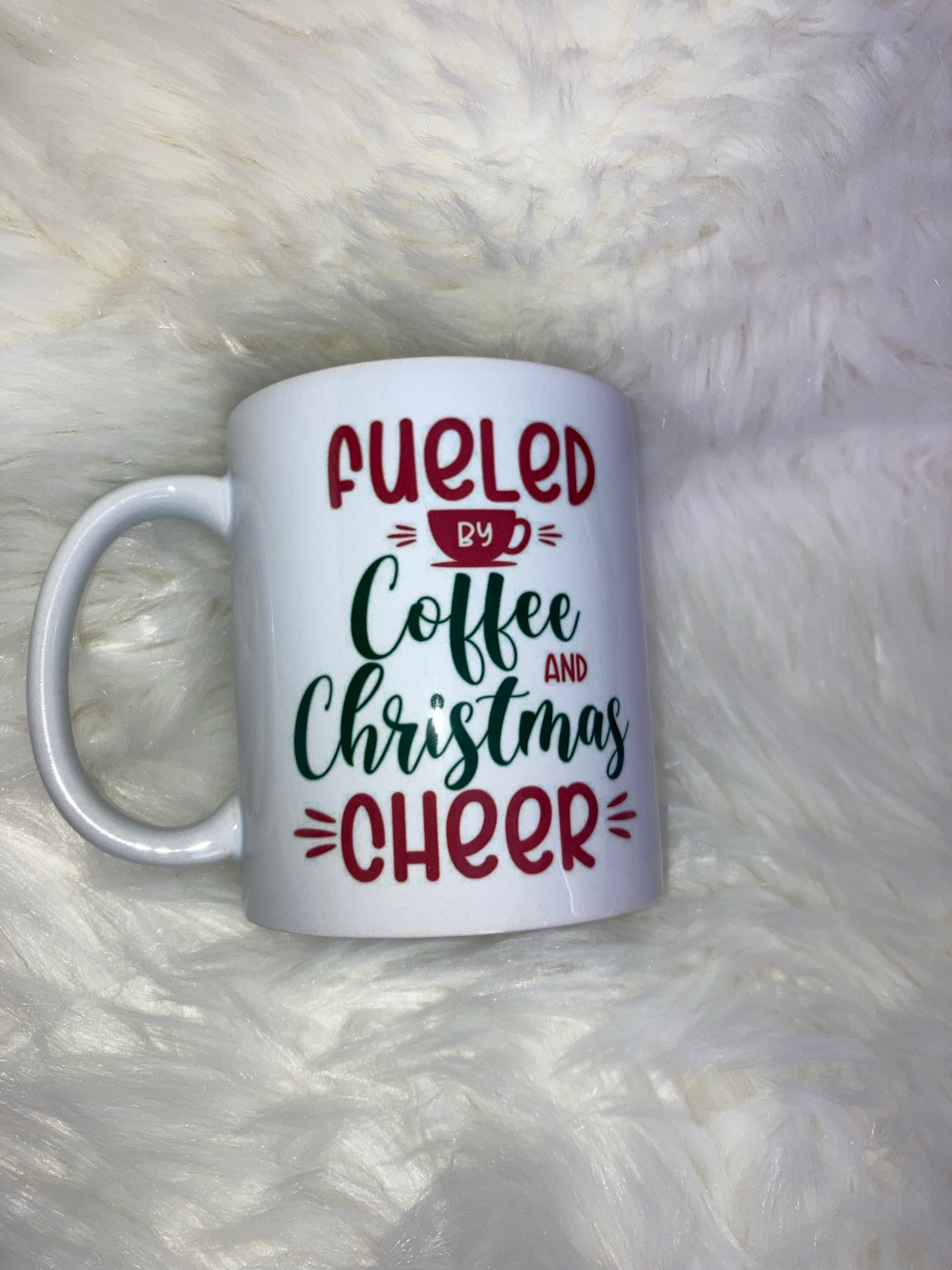 Fueled by Coffee & Christmas Mug