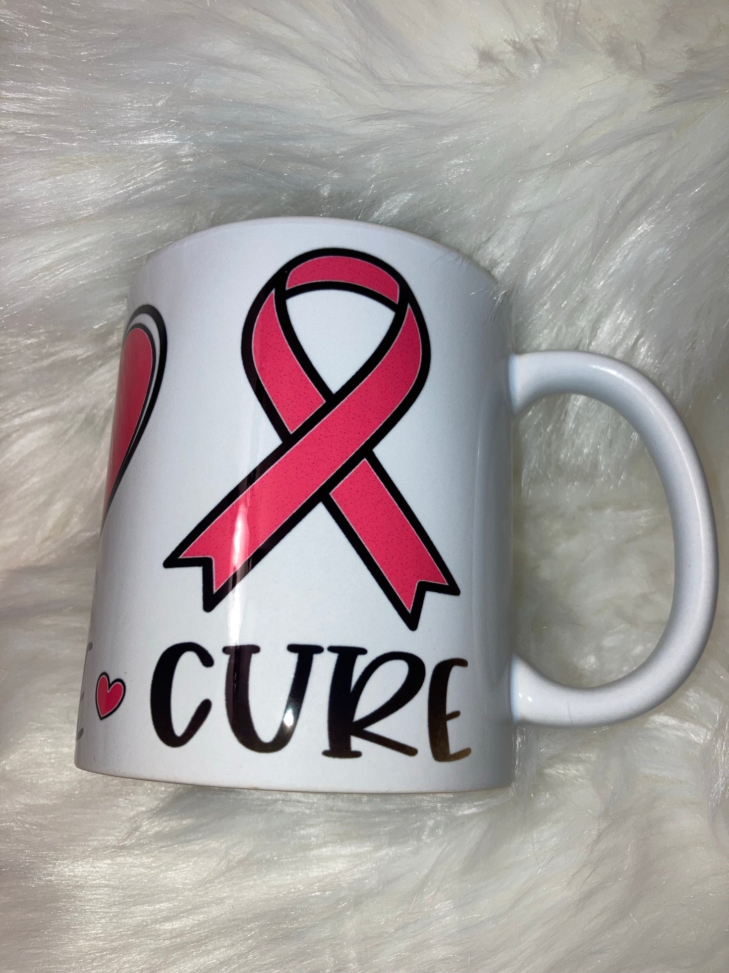 Peace Love Cure Mug ~ MTO