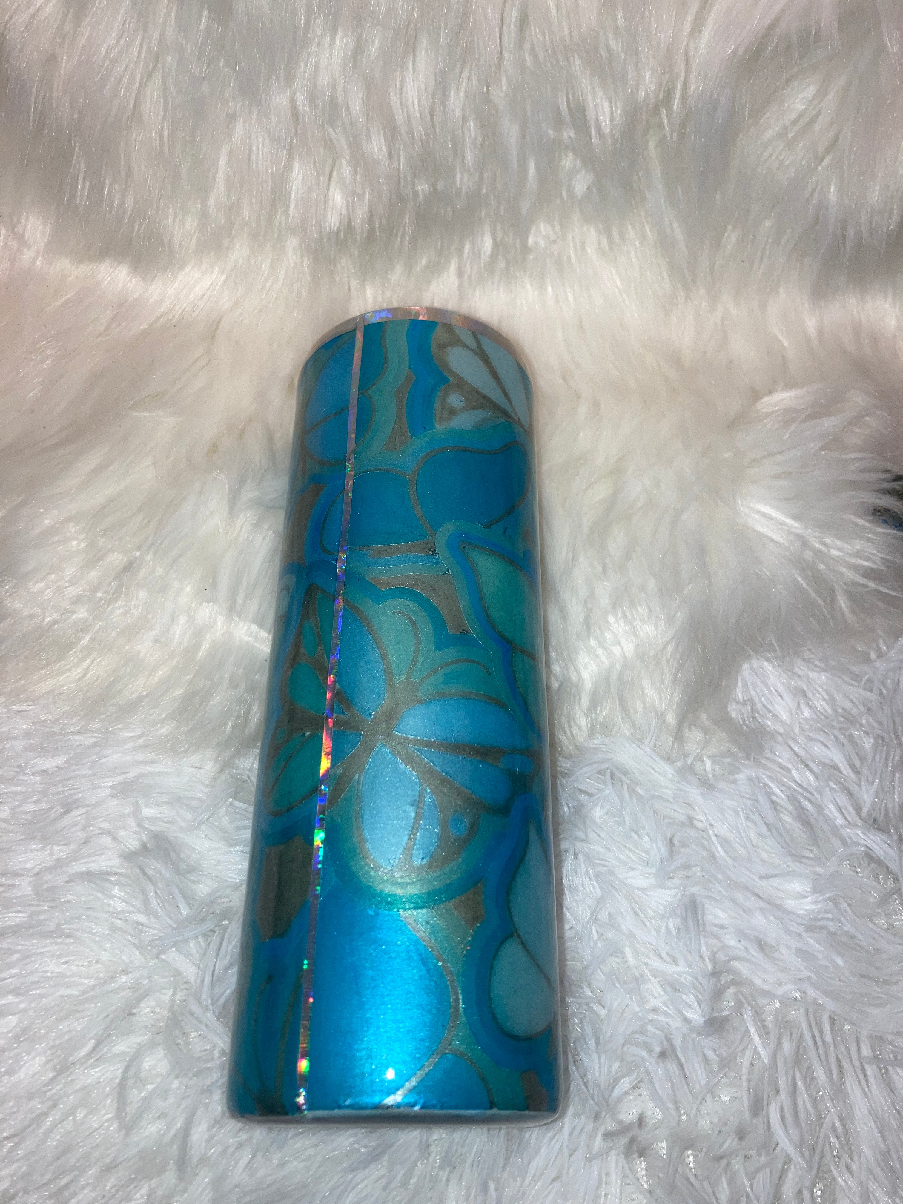 Blue Butterfly Tumbler ~ Ready to Ship