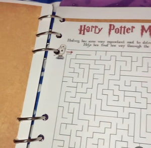 HP Inspired Note & Activity Book ~ MTO
